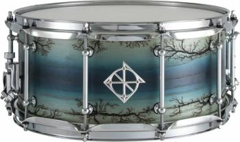 Dixon PDSAN654EA 14" Enchanted Electric Blue Burst Snare bubon