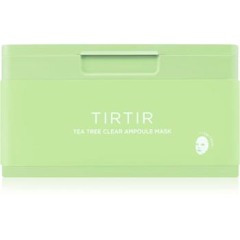 TIRTIR Ampoule Mask Tea Tree Clear upokojujúca plátienková maska pre problematickú pleť 30 ks
