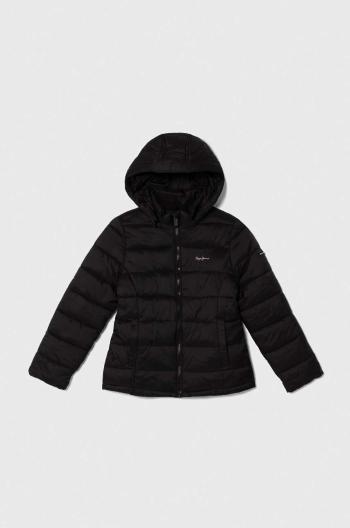Detská bunda Pepe Jeans čierna farba