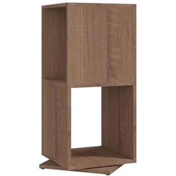 Shumee otočná skrinka dub sonoma 34,5 × 34,5 × 75,5 cm drevotrieska, 339553