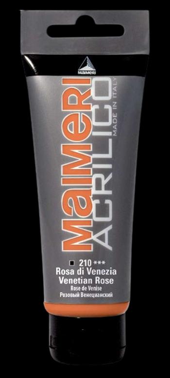 MAIMERI ACRILICO - Akrylové farby 210 - venetian rose, 0,2 L