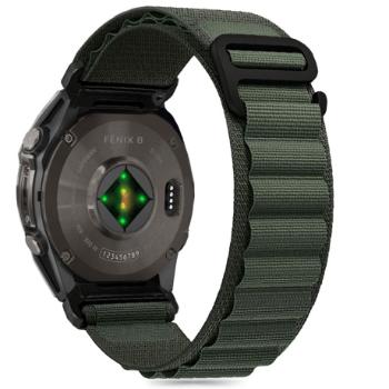 Tech-Protect Nylon Pro remienok na Garmin Fenix 5x / 5x Plus / 6x / 6x Pro / 7x / 8 51mm, olive