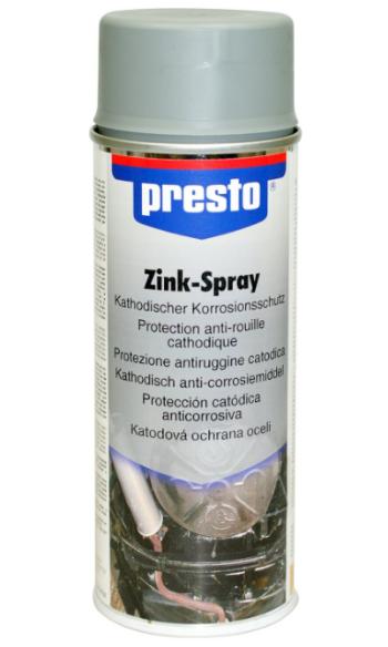 Presto Zinkovy sprej 600°C šedý 400 ml