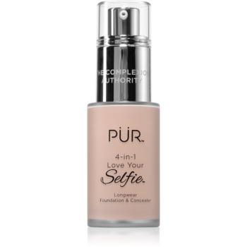 PÜR Cosmetics 4-in-1 Love Your Selfie make-up a korektor 2 v 1 odtieň LN1 30 ml