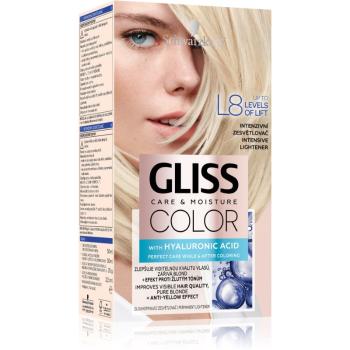 Schwarzkopf Gliss Color permanentná farba na vlasy odtieň L8 Intensive Lightener 1 ks