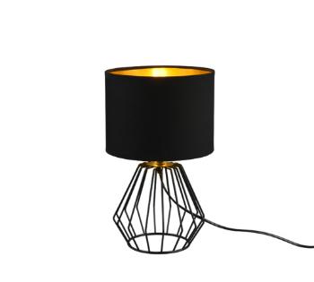 Stolová lampa Reality Chuck čierna R50931002