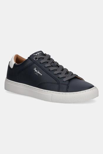 Tenisky Pepe Jeans JOE BASIC pánske, tmavomodrá farba, PMS00048