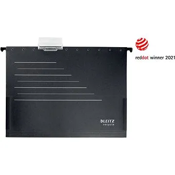 LEITZ RECYCLE Alpha A4 s bočnicami, čierne (19220095)
