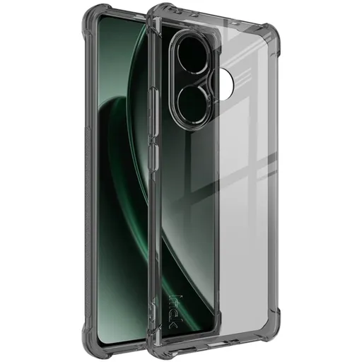 IMAK Ochranný obal pre Realme GT 6 priehľadný čierny