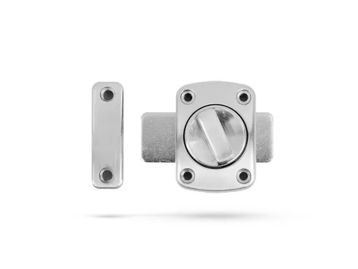 Globiz Zámok na kúpeľňové dvere – hliník - 65 x 55 x 24 mm