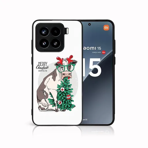 MY ART Kryt s vianočným dizajnom Xiaomi 15 MERRY CHRISTMAS (074)