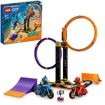 LEGO® City 60360 Kaskadérska výzva s rotujúcimi kruhmi (5702017416212)