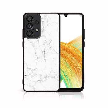 MY ART Ochranný kryt Samsung Galaxy A33 5G -WHITE MARBLE (144)