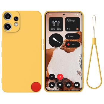 RUBBER Ochranný obal pre CMF Phone 2 Pro žltý