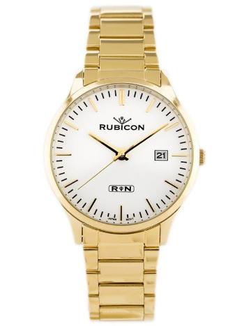 PÁNSKE HODINKY RUBICON RNDD60 (zr078c) - oceľ