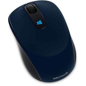 Microsoft Sculpt Mobile Mouse Wireless, modrá (43U-00014)