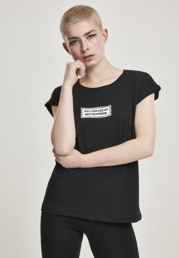 Mr. Tee Ladies Next Boyfriend Tee black - L