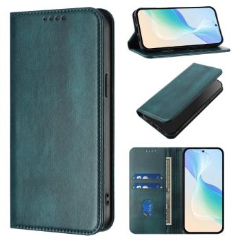 MAGNETIC Zaklápací kryt pre Motorola Edge 60 Pro tmavozelený