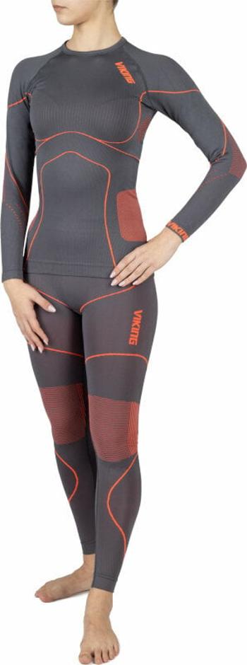 Viking Mia Lady Set Base Layer Dark Grey M Termoprádlo