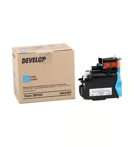 Develop TNP-50C A0X54D7 azúrový (cyan) originálny toner