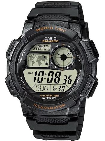 Pánske hodinky CASIO AE-1000W 1AV (zd073a) - WORLD TIME