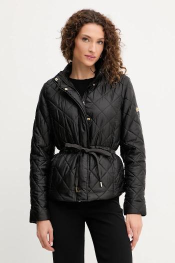 Bunda MICHAEL Michael Kors čierna farba, prechodná, MT520IB3SB