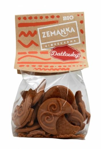 BIOPEKÁRNA ZEMANKA Datľové sušienky s citrónovým olejom BIO 100 g