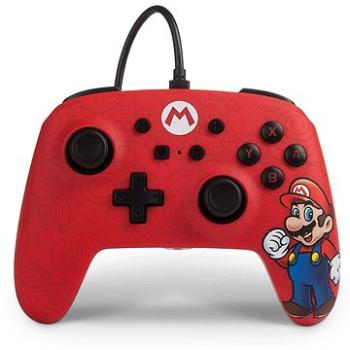 PowerA Enhanced Wired Controller – Iconic Mario – Nintendo Switch (617885021800)