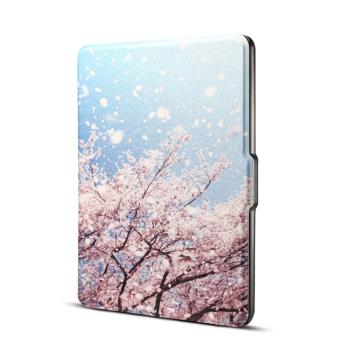 ART Zaklápací obal Amazon Kindle Paperwhite 3 / 2 / 1 CHERRY BLOSSOM