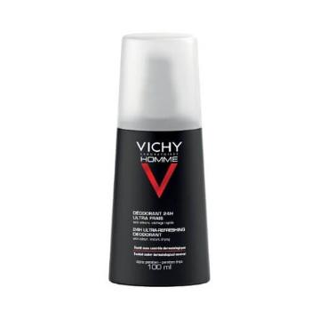 Vichy Dezodorant v spreji proti nadmernému poteniu 24 h Homme (Ultra Refreshing Deodorant) 100 ml