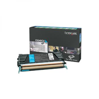 Lexmark C5340CX azúrový (cyan) originálny toner