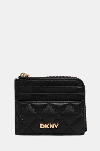 Kožená peňaženka Dkny čierna farba, R521KL12