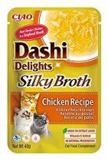 Churu Cat Dashi Delights Silky Broth Chicken 40g 3 + 1 ZADARMO