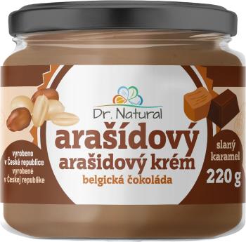 DR.NATURAL arašidový krém s belgickou čokoládou a slaným karamelom 220 g