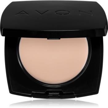 Avon True Colour krémový make-up s púdrovým efektom odtieň 125G Warm Ivory 9 g