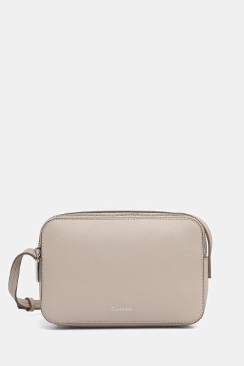 Kabelka Calvin Klein béžová farba, LV04F3276G