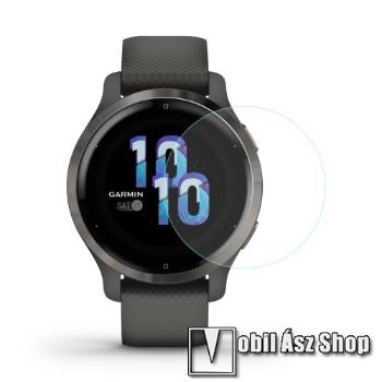 Garmin Venu 2S D34mm, TPU okosóra képernyővédő fólia, 1db, Clear, törlőkendővel