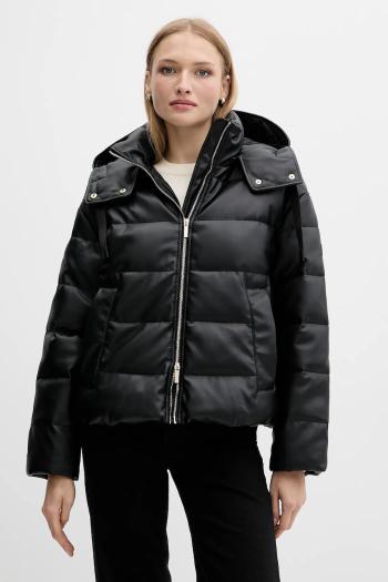 Bunda Armani Exchange čierna farba, zimná, oversize, XW000673 AF16106