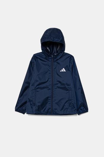 Detská bunda adidas tmavomodrá farba, JV5818