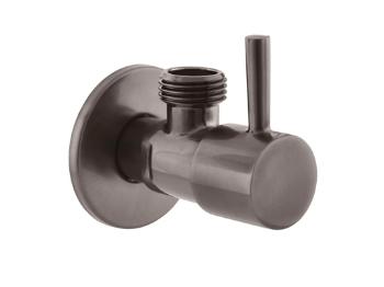 Rohový ventil RAV Slezák 1/2 „x3/8“ s filtrom kovový sivý kartáčovaný RV0238MGK