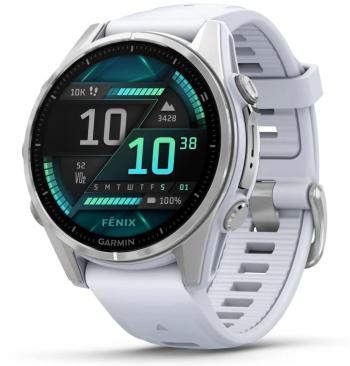 Garmin fēnix 8 AMOLED 010-02903-00 - 43 mm Silver/Whitestone