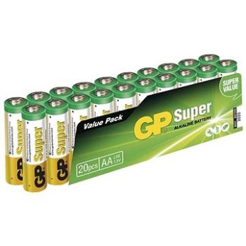 GP Super Alkaline LR6 (AA) 20 ks v blistri (1013200210)