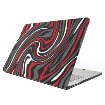 PROTEMIO ART CASE pre MacBook Pro Retina 15" A1398 BLACK RED WHITE