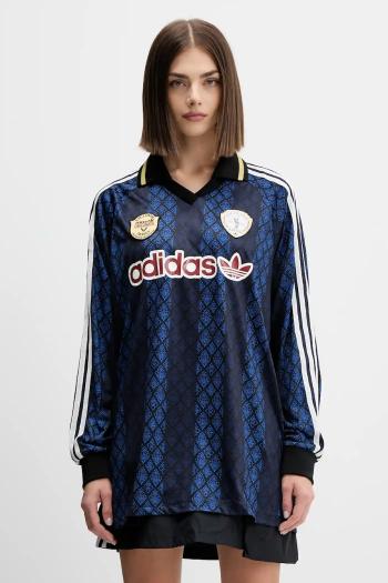Tričko s dlhým rukávom adidas Originals Retro čierna farba, KA4383