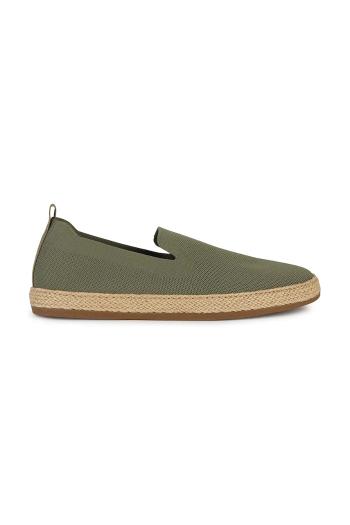 Espadrilky Geox U PANTELLERIA zelená farba, U45DWA 0006K C3016