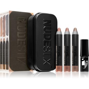 Nudestix Kit Nude Metallic Eye Mini sada dekoratívnej kozmetiky na oči