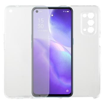 Ochranný obojstranný kryt Oppo Find X3 Lite 5G priehľadný