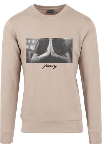 Mr. Tee Pray Crewneck darksand - S