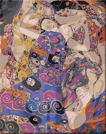 Zuty Maľovanie podľa čísel Panna (Gustav Klimt)