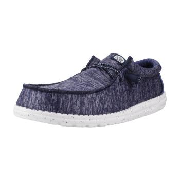 HEYDUDE  WALLY SPORT KNIT  Derbie Modrá